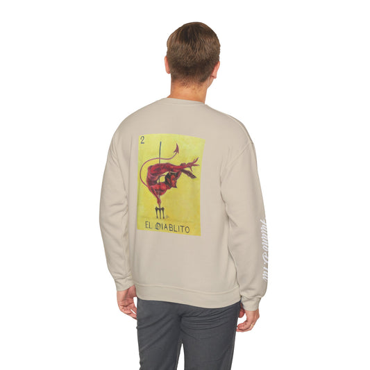Double sided Contortionist/Herkey Diablito Unisex Sweatshirt