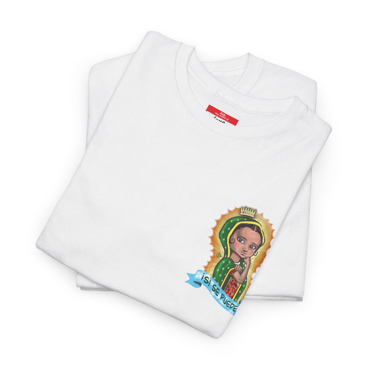 Lupita la Virgencita Double Sided Cotton Tee