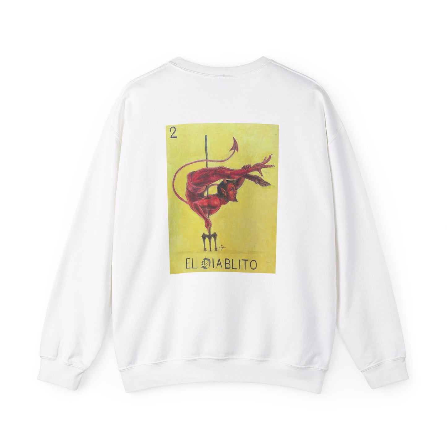 Double sided Contortionist/Herkey Diablito Unisex Sweatshirt