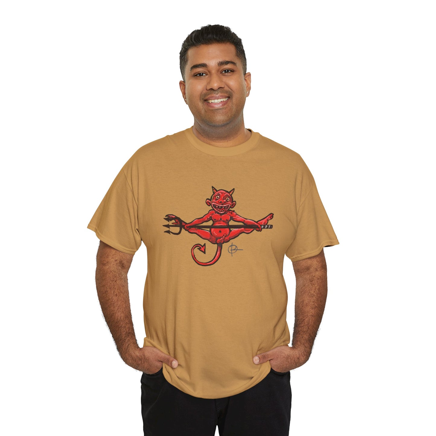Double Sided Raise Hell/ Toe Touch Diablito Cotton Tee