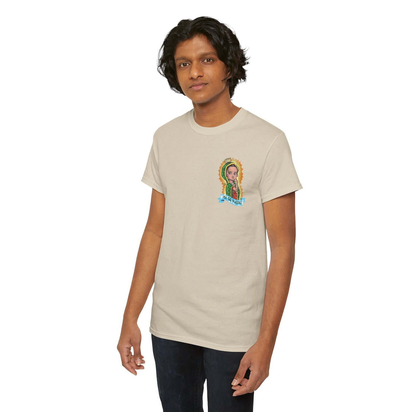 Lupita la Virgencita Double Sided Cotton Tee