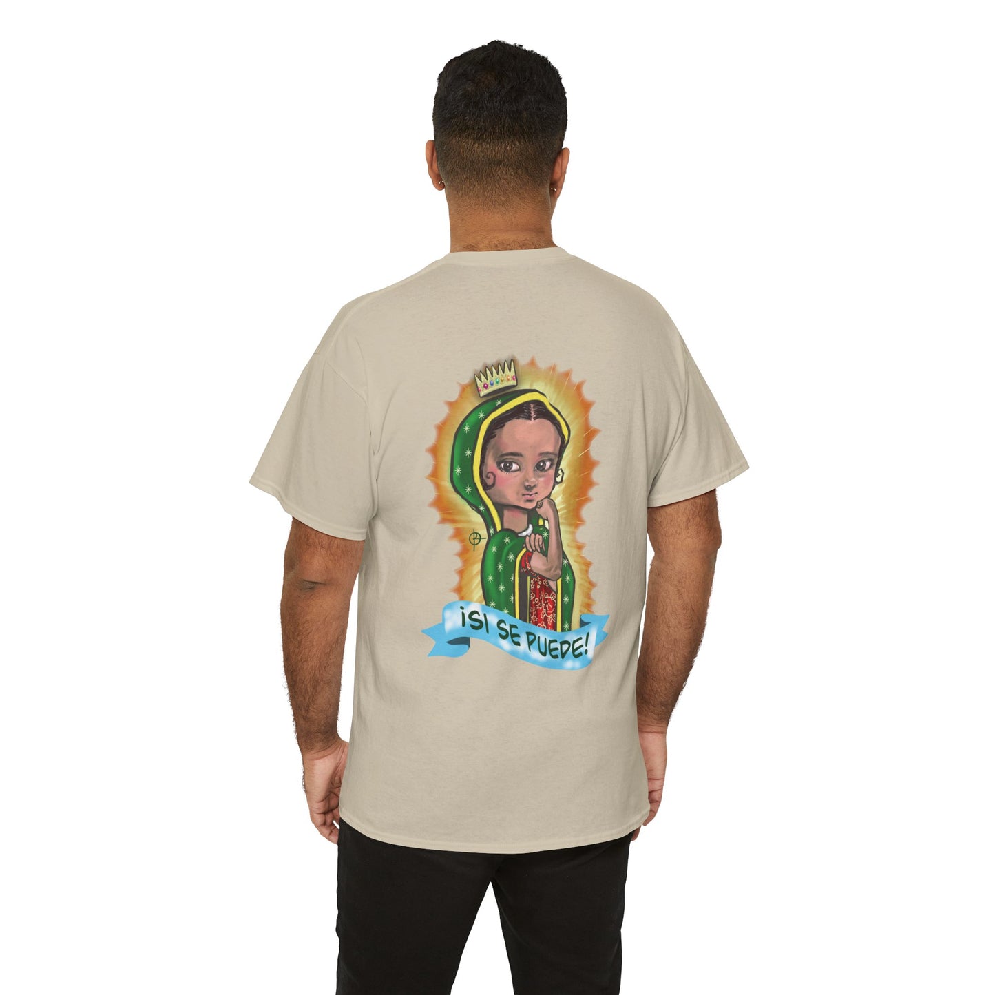 Lupita la Virgencita Double Sided Cotton Tee