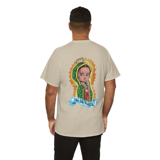 Lupita la Virgencita Double Sided Cotton Tee