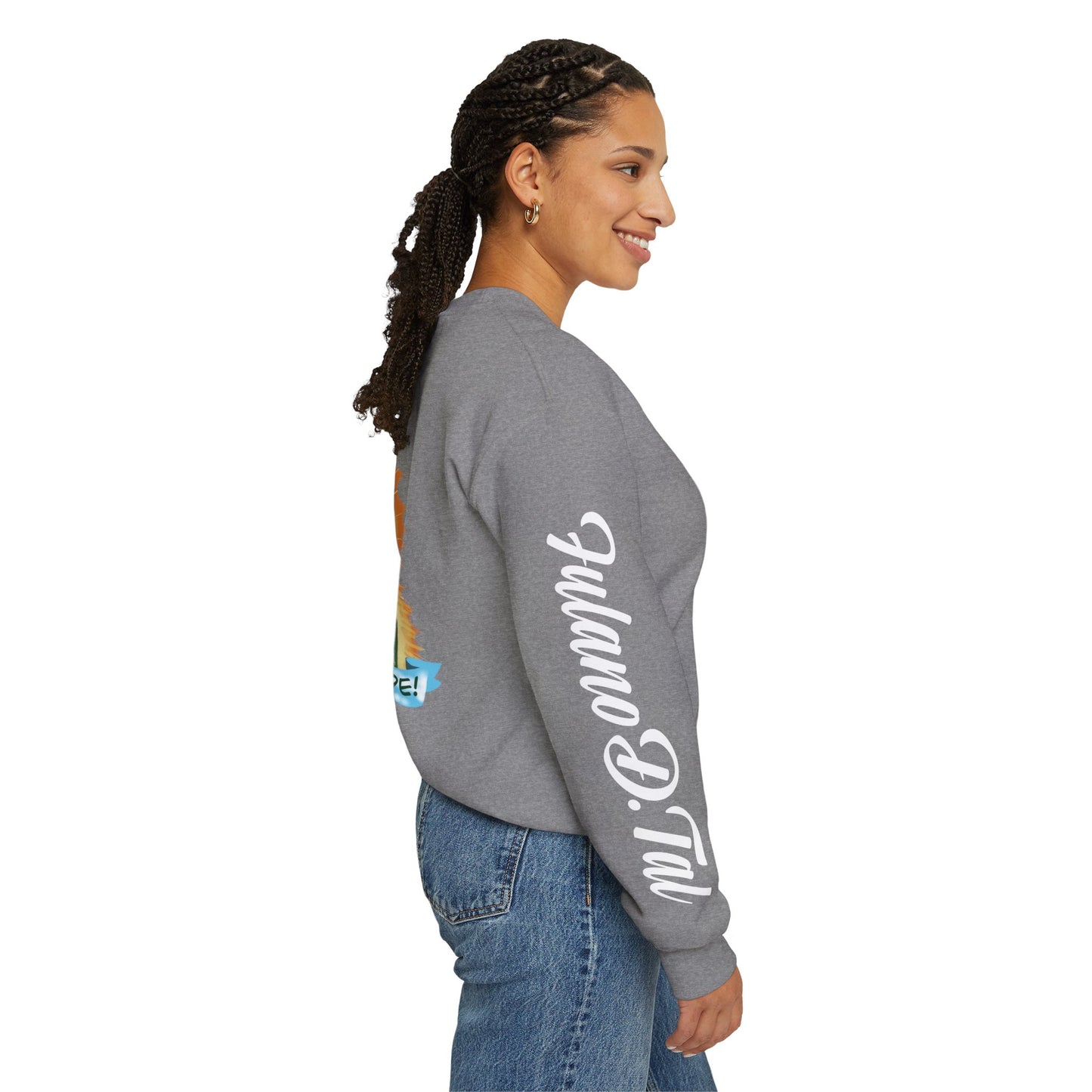 Double Sided Lupita la Virgencita Unisex Sweatshirt