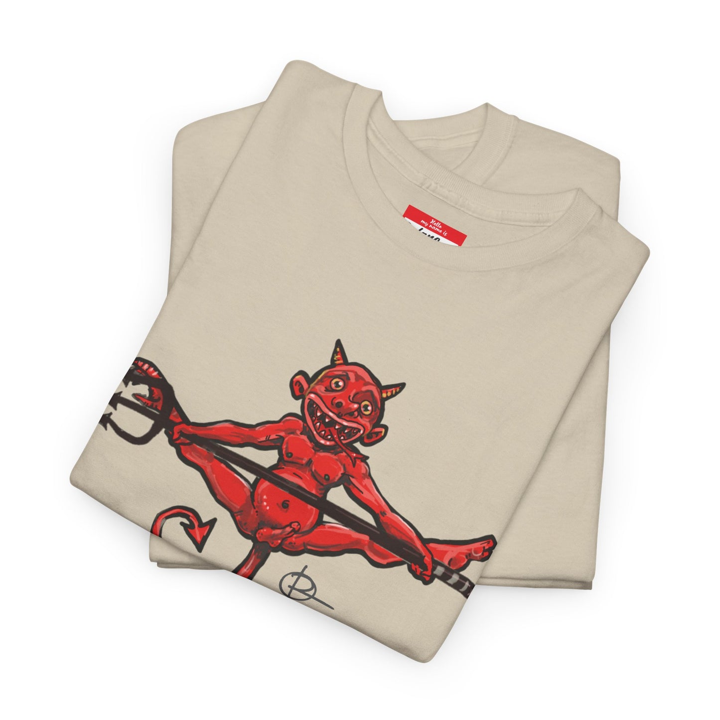 Double Sided Raise Hell/ Toe Touch Diablito Cotton Tee