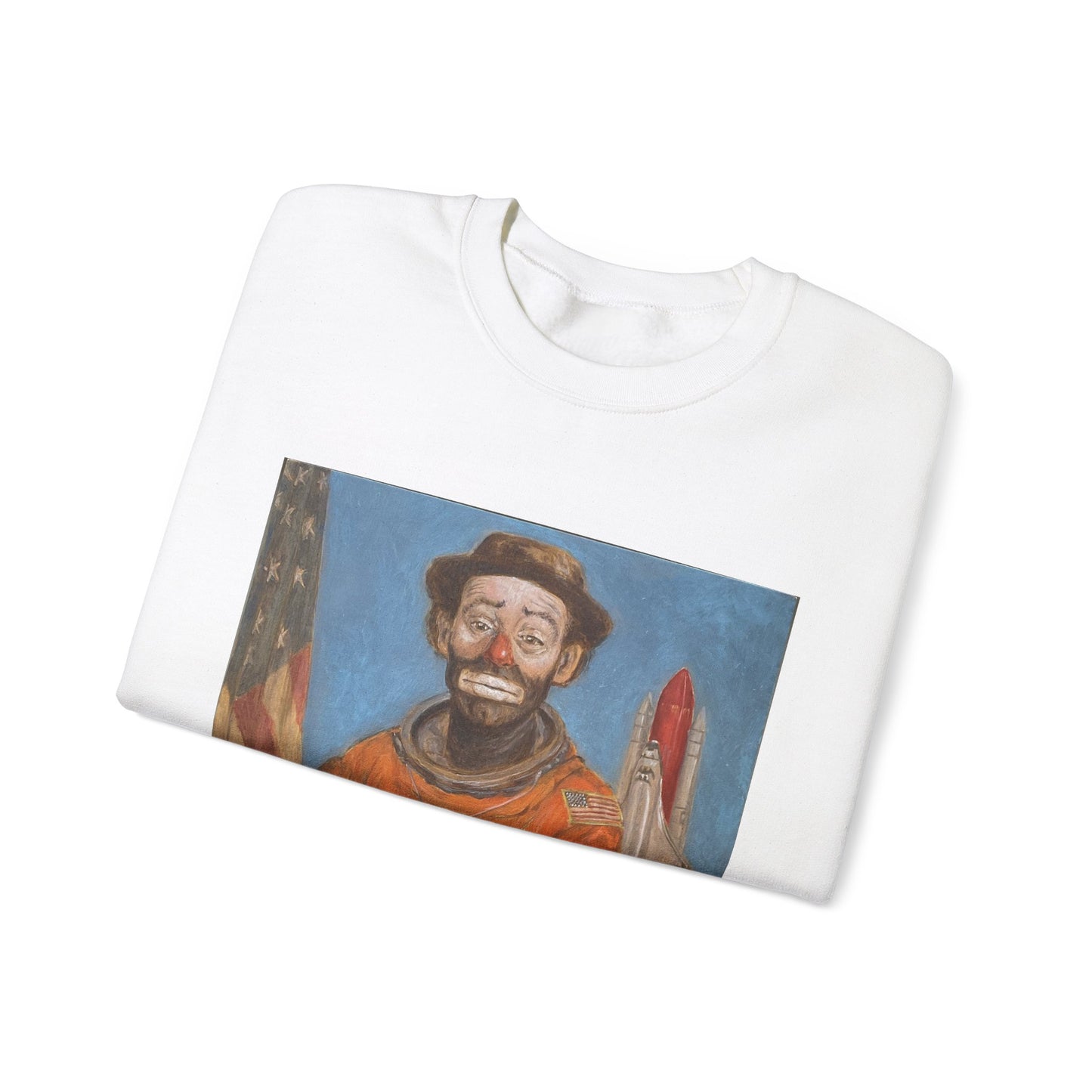 Clown Astronaut Unisex Sweatshirt