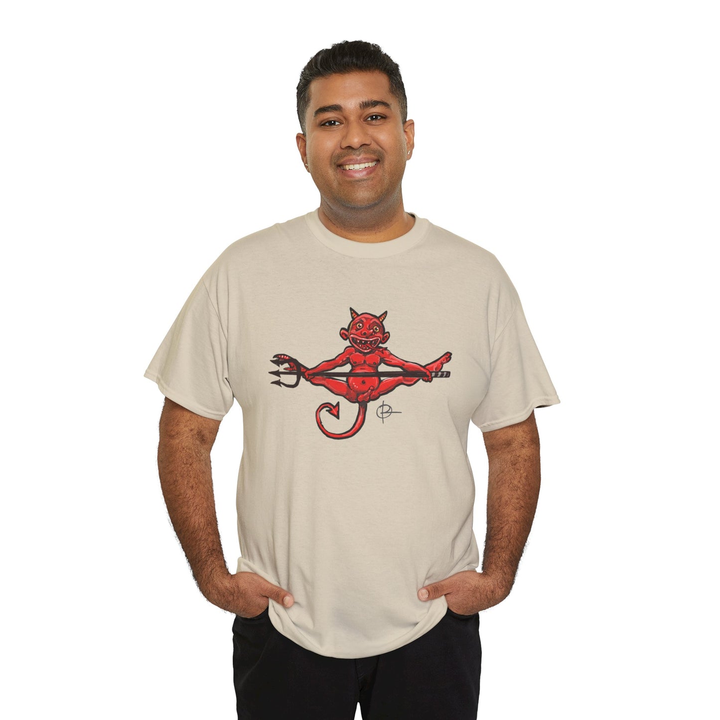 Double Sided Raise Hell/ Toe Touch Diablito Cotton Tee