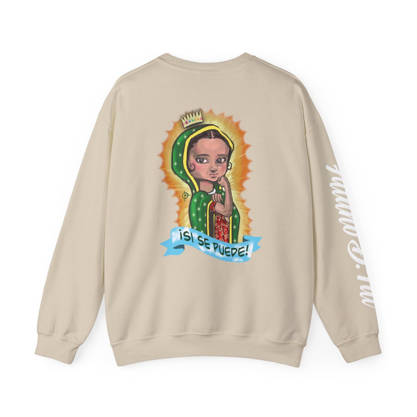 Double Sided Lupita la Virgencita Unisex Sweatshirt