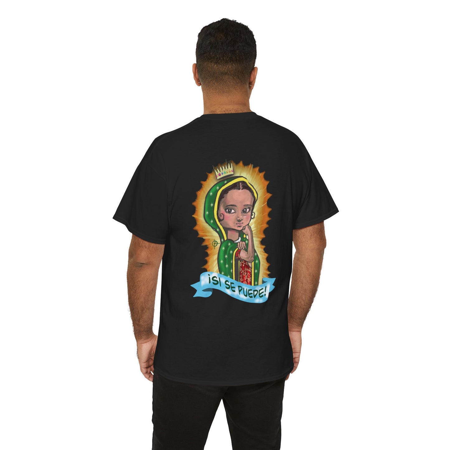 Lupita la Virgencita Double Sided Cotton Tee