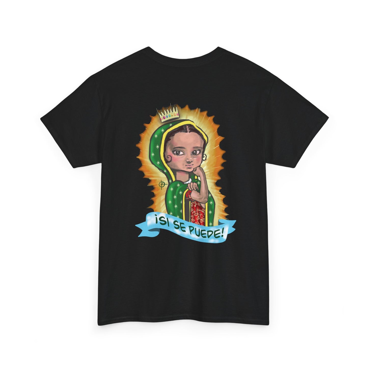Lupita la Virgencita Double Sided Cotton Tee