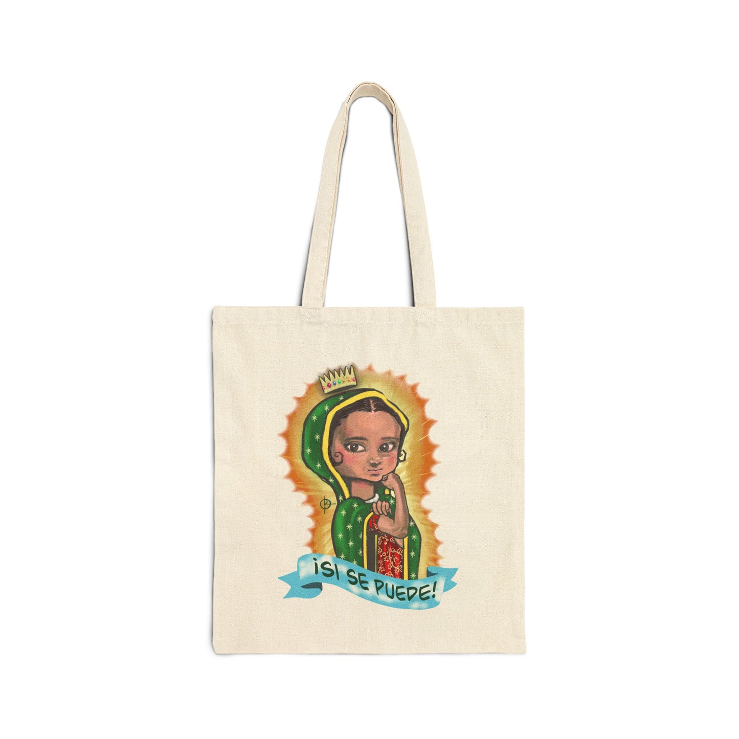 Lupita la Virgencita Canvas Tote Bag