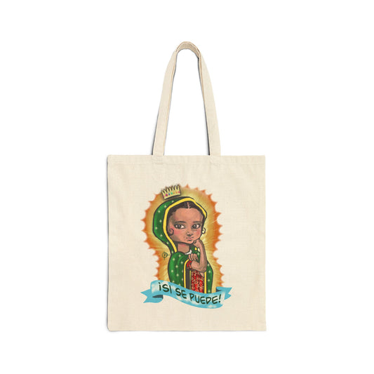 Lupita la Virgencita Canvas Tote Bag