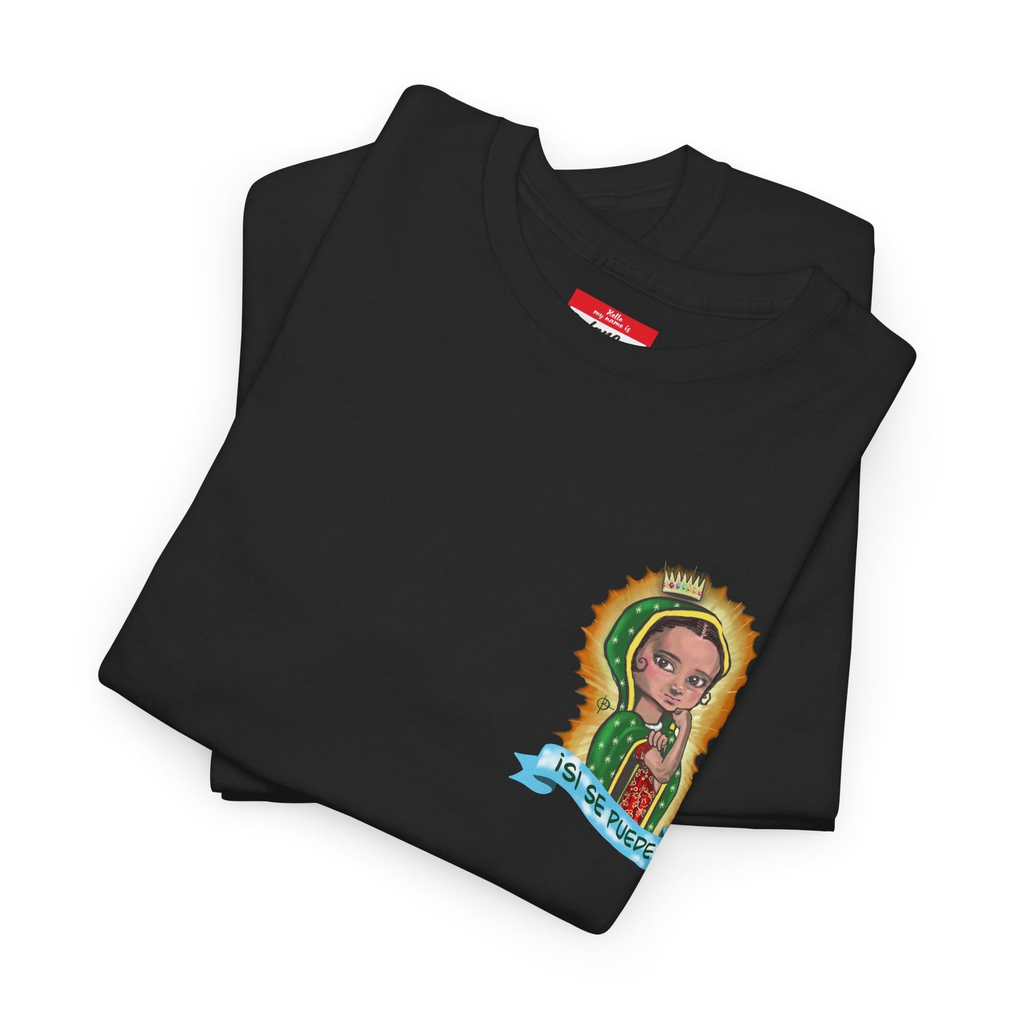 Lupita la Virgencita Double Sided Cotton Tee