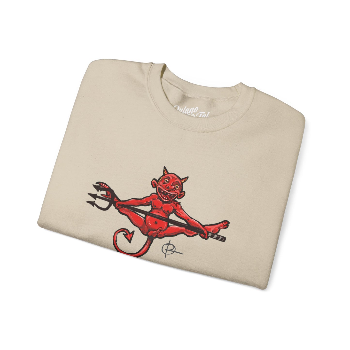 Double sided, Raise Hell/Toe Touch Diablito Unisex Sweatshirt