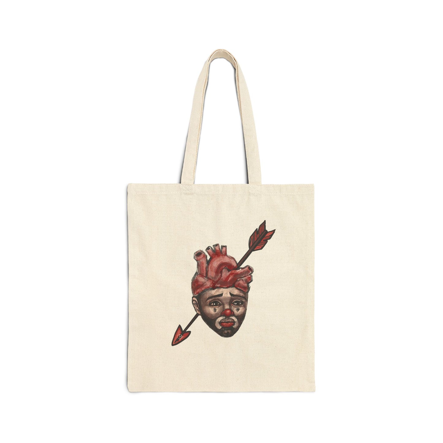 Payaso Sagrado Canvas Tote Bag