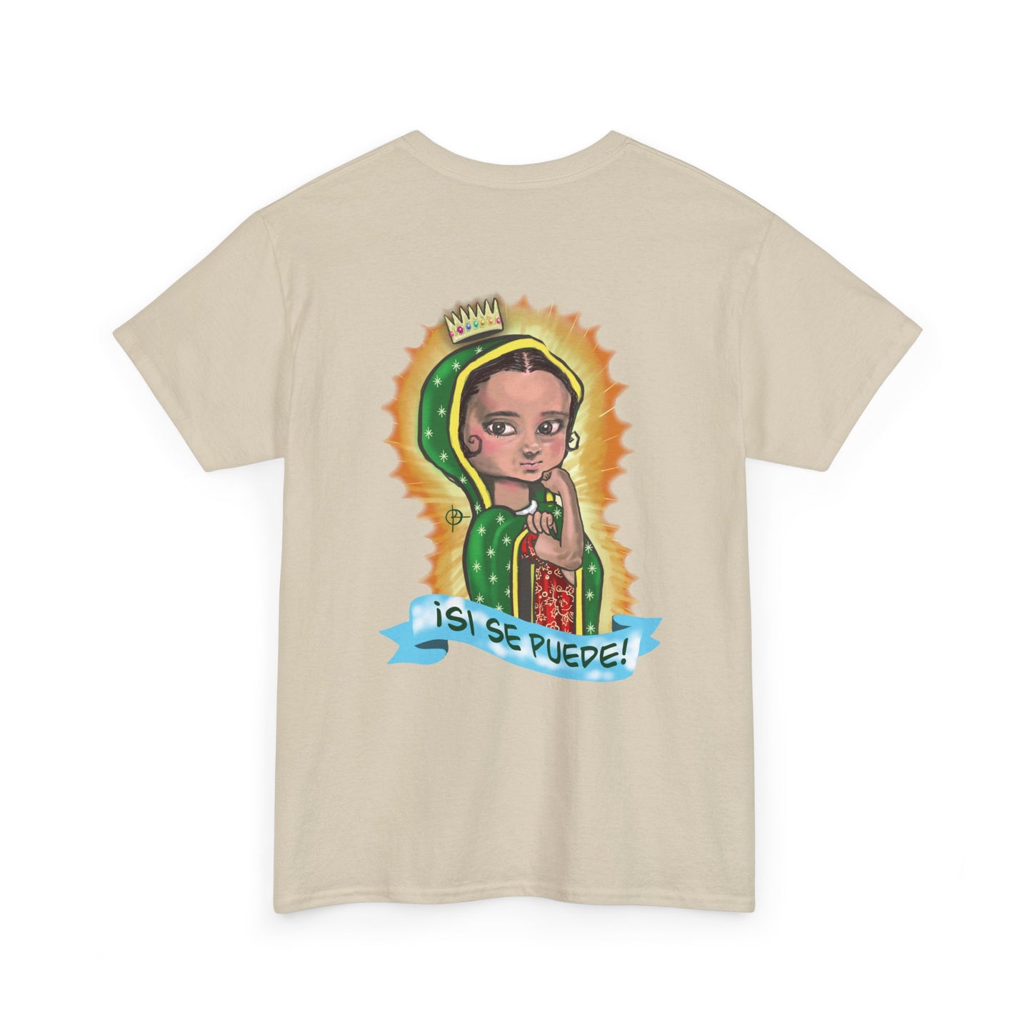 Lupita la Virgencita Double Sided Cotton Tee