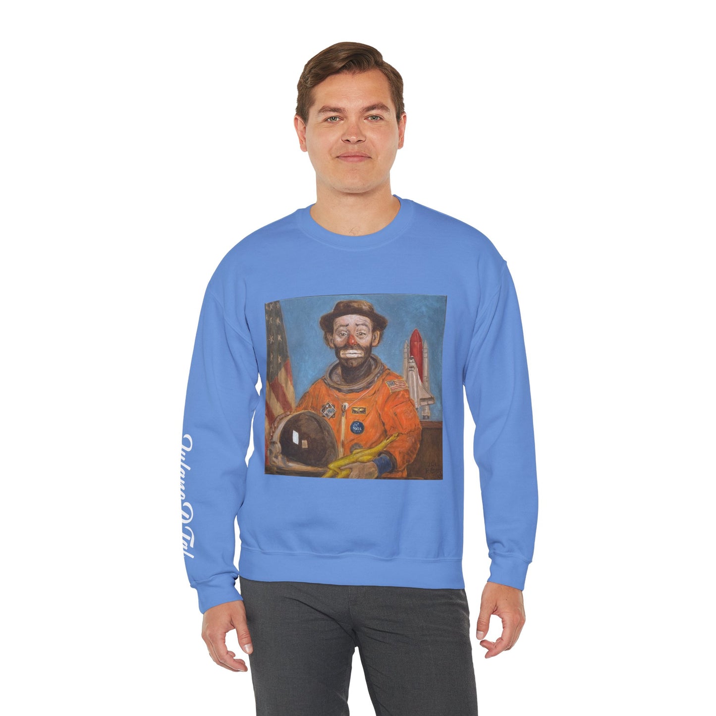 Clown Astronaut Unisex Sweatshirt