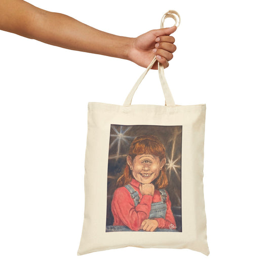 Chloe the Cyclops Glamor Canvas Tote Bag