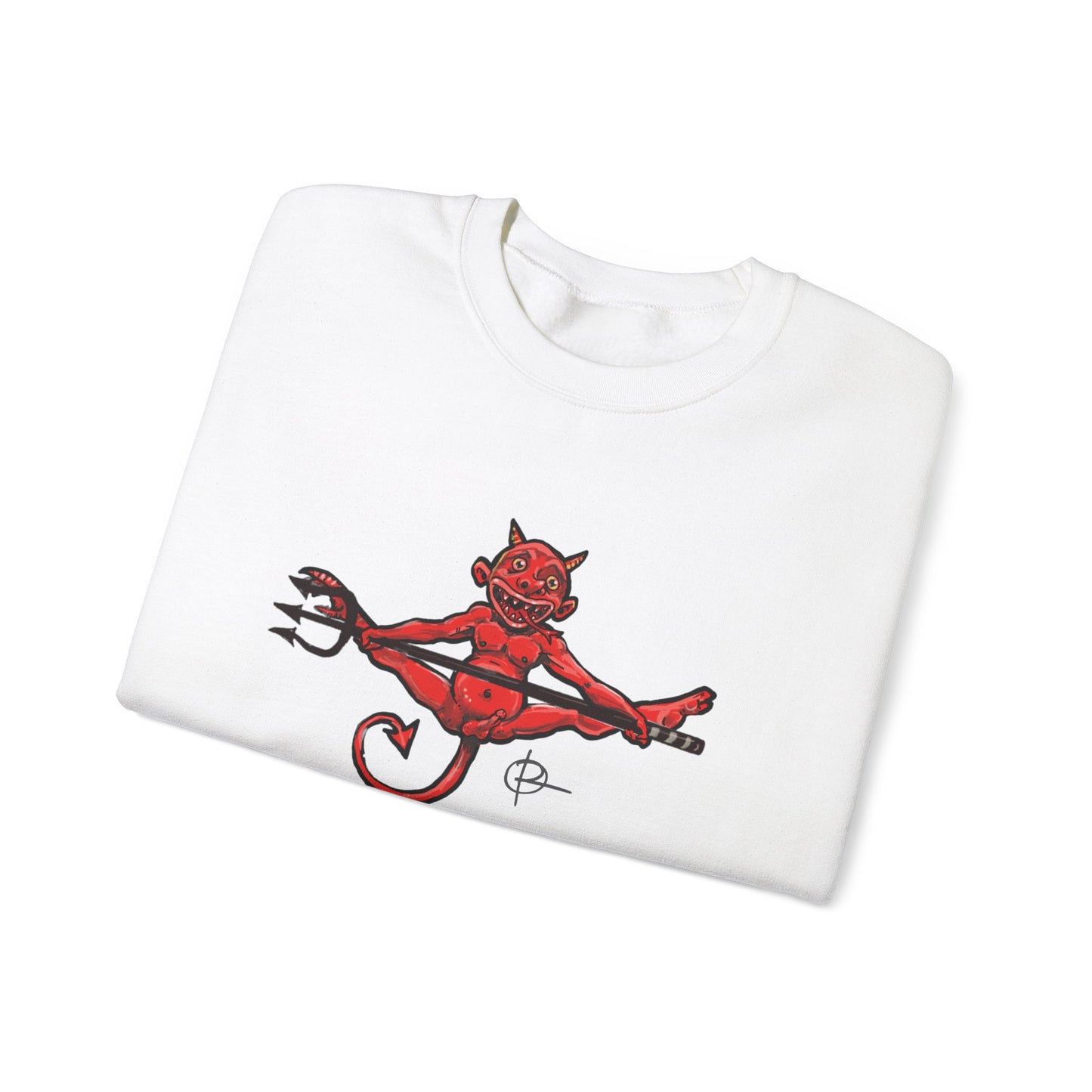 Double sided, Raise Hell/Toe Touch Diablito Unisex Sweatshirt