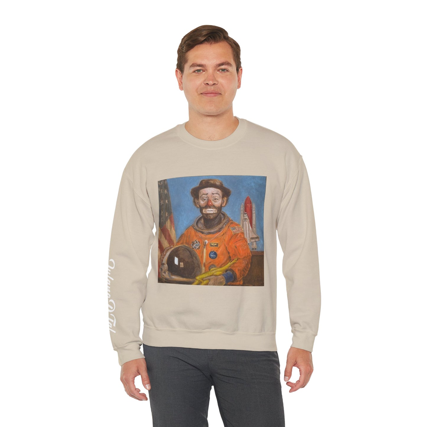 Clown Astronaut Unisex Sweatshirt