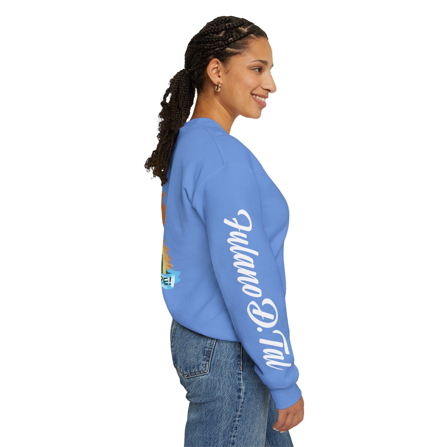 Double Sided Lupita la Virgencita Unisex Sweatshirt