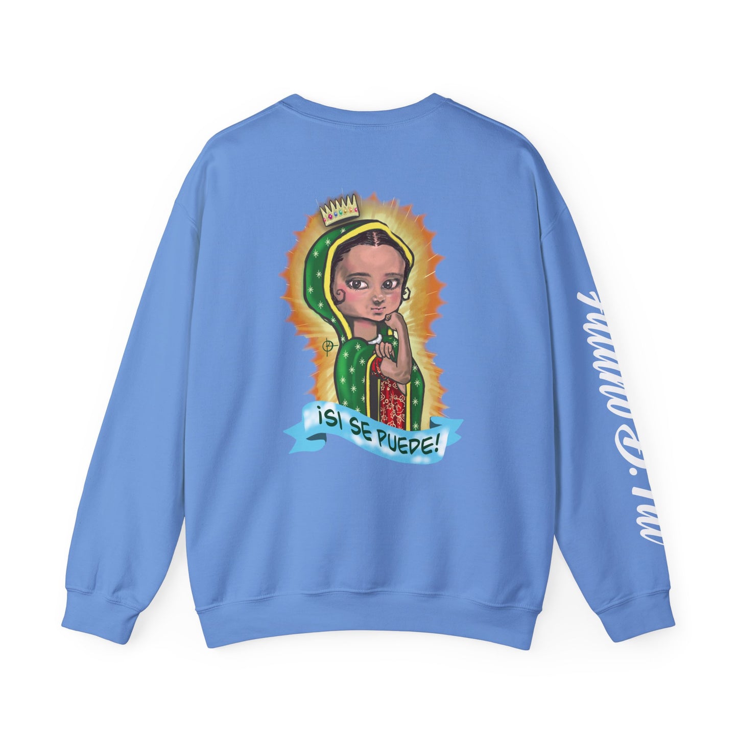 Double Sided Lupita la Virgencita Unisex Sweatshirt