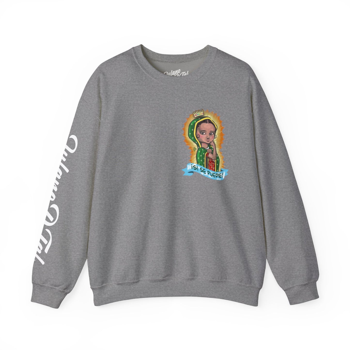 Double Sided Lupita la Virgencita Unisex Sweatshirt