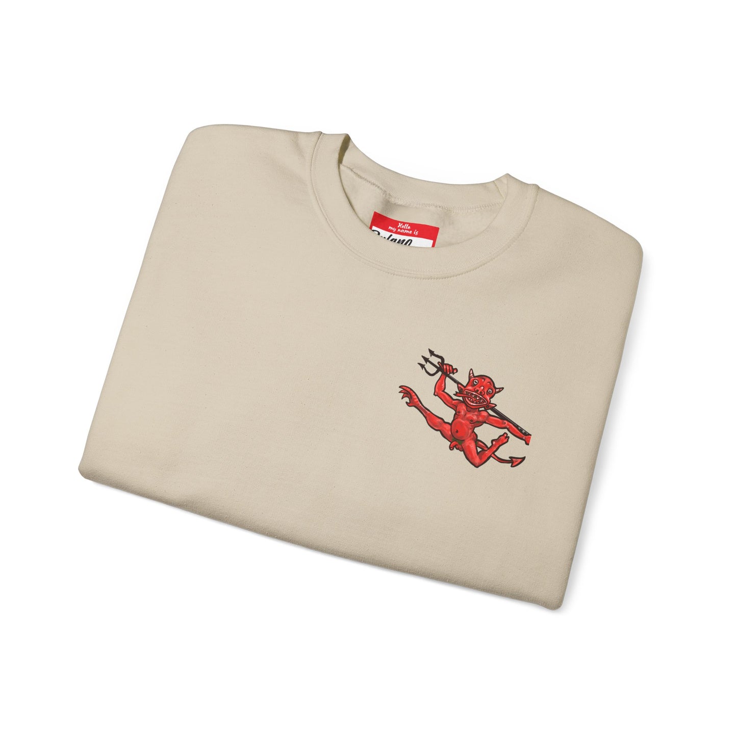 Double sided Contortionist/Herkey Diablito Unisex Sweatshirt