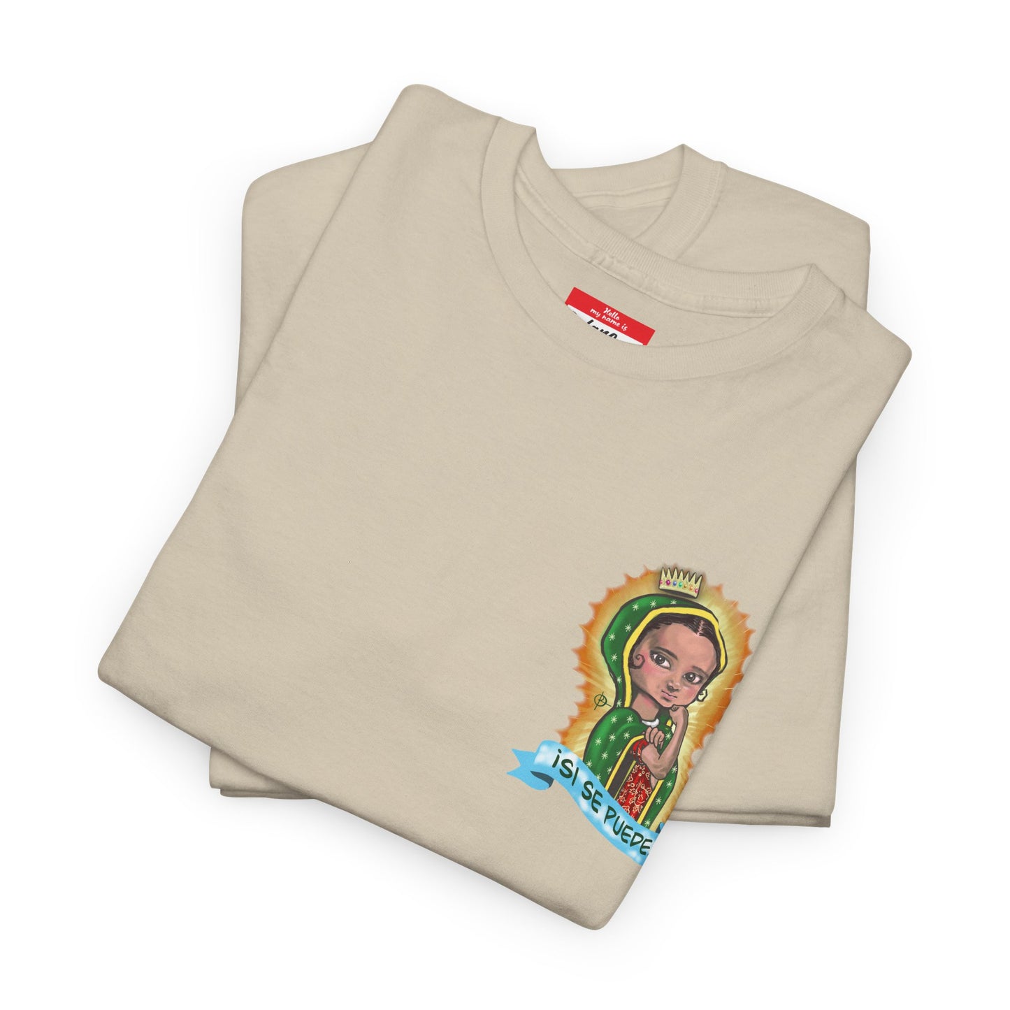 Lupita la Virgencita Double Sided Cotton Tee