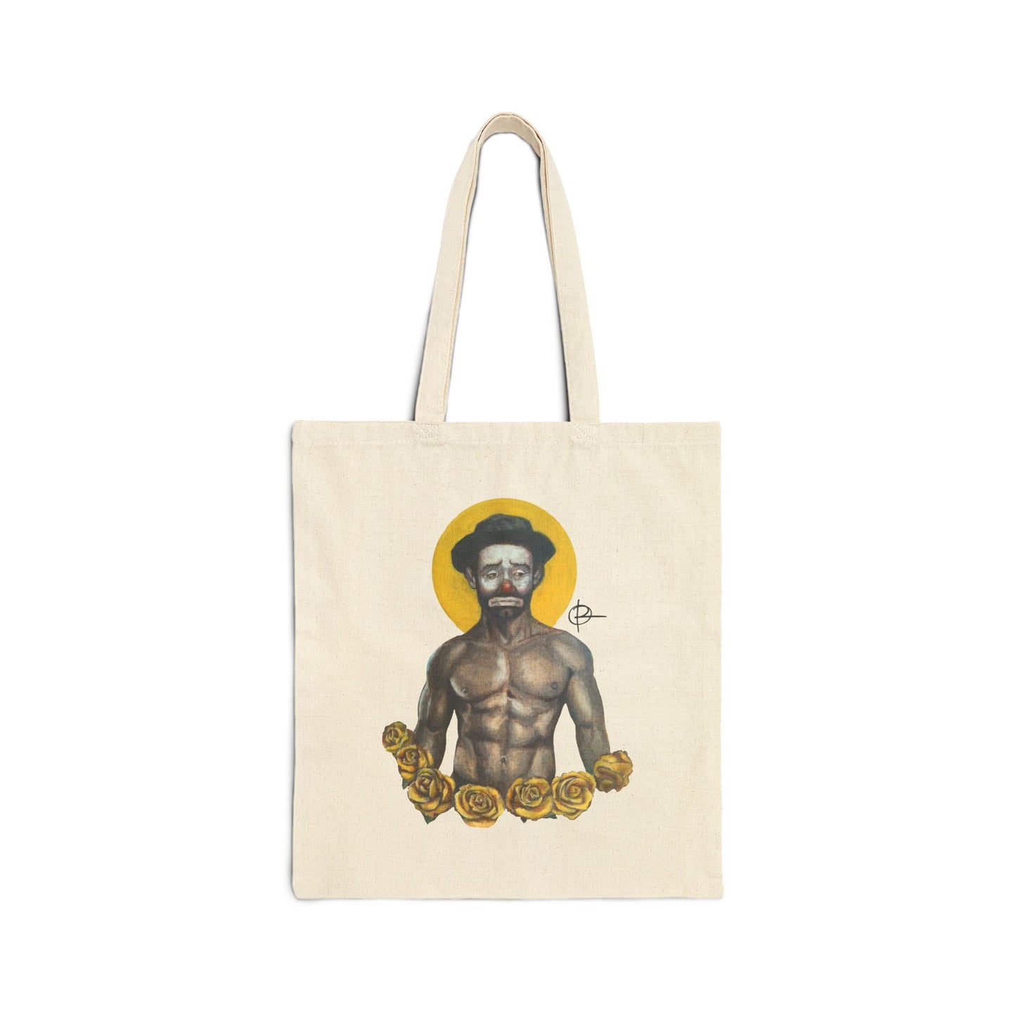 Payaso Sagrado Canvas Tote Bag