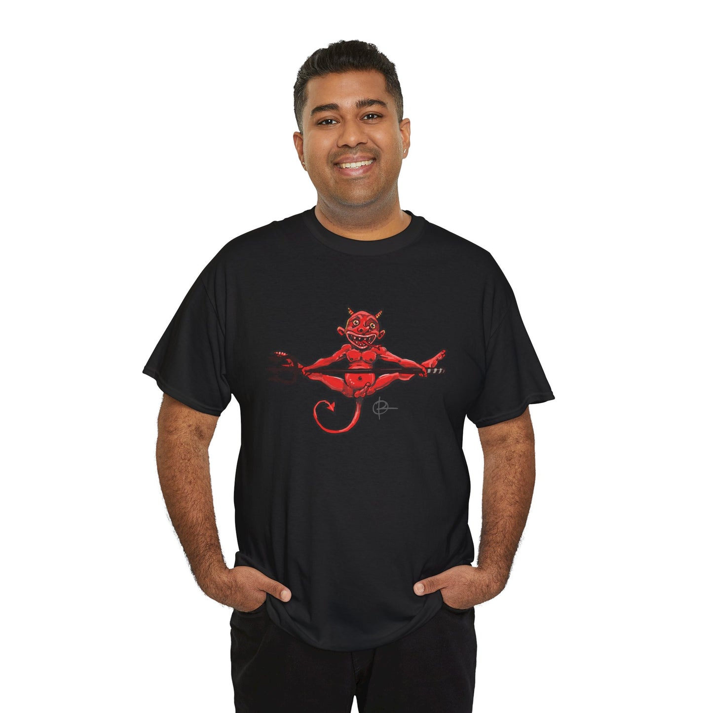 Double Sided Raise Hell/ Toe Touch Diablito Cotton Tee