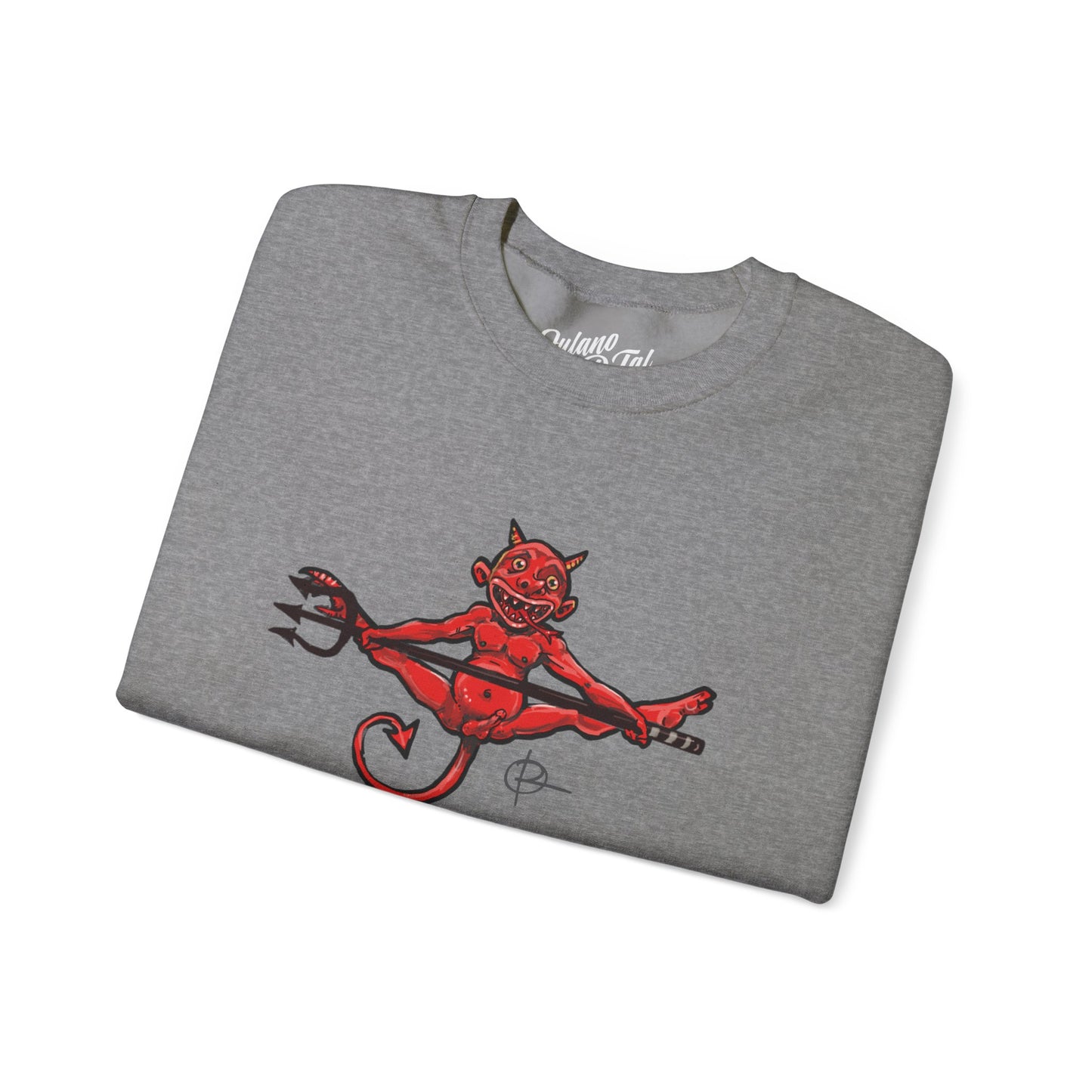 Double sided, Raise Hell/Toe Touch Diablito Unisex Sweatshirt