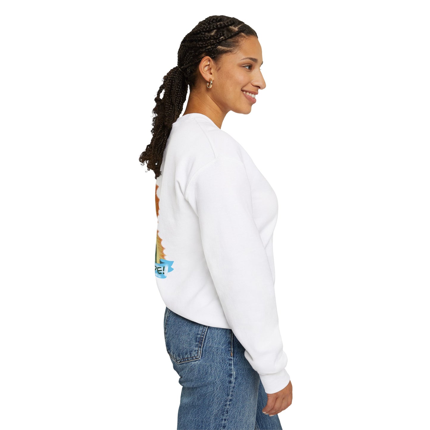 Double Sided Lupita la Virgencita Unisex Sweatshirt