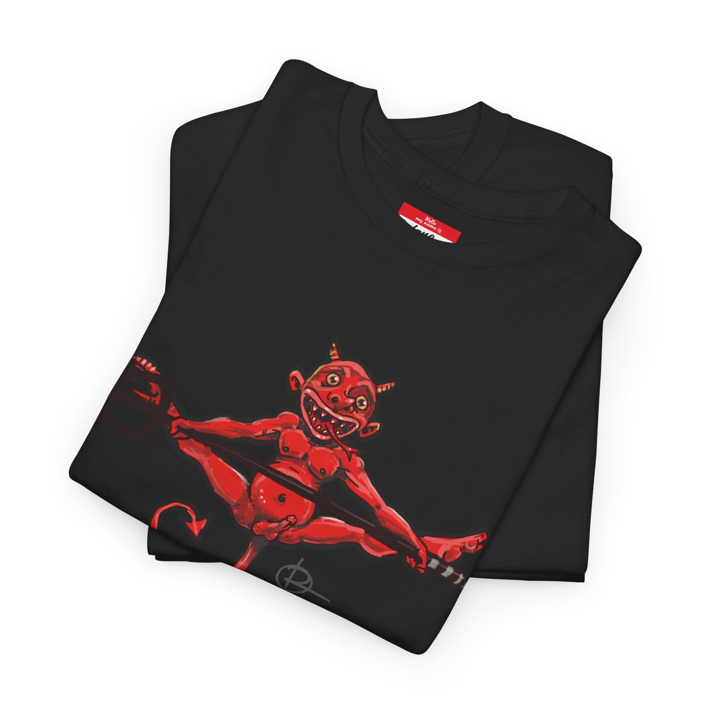 Double Sided Raise Hell/ Toe Touch Diablito Cotton Tee