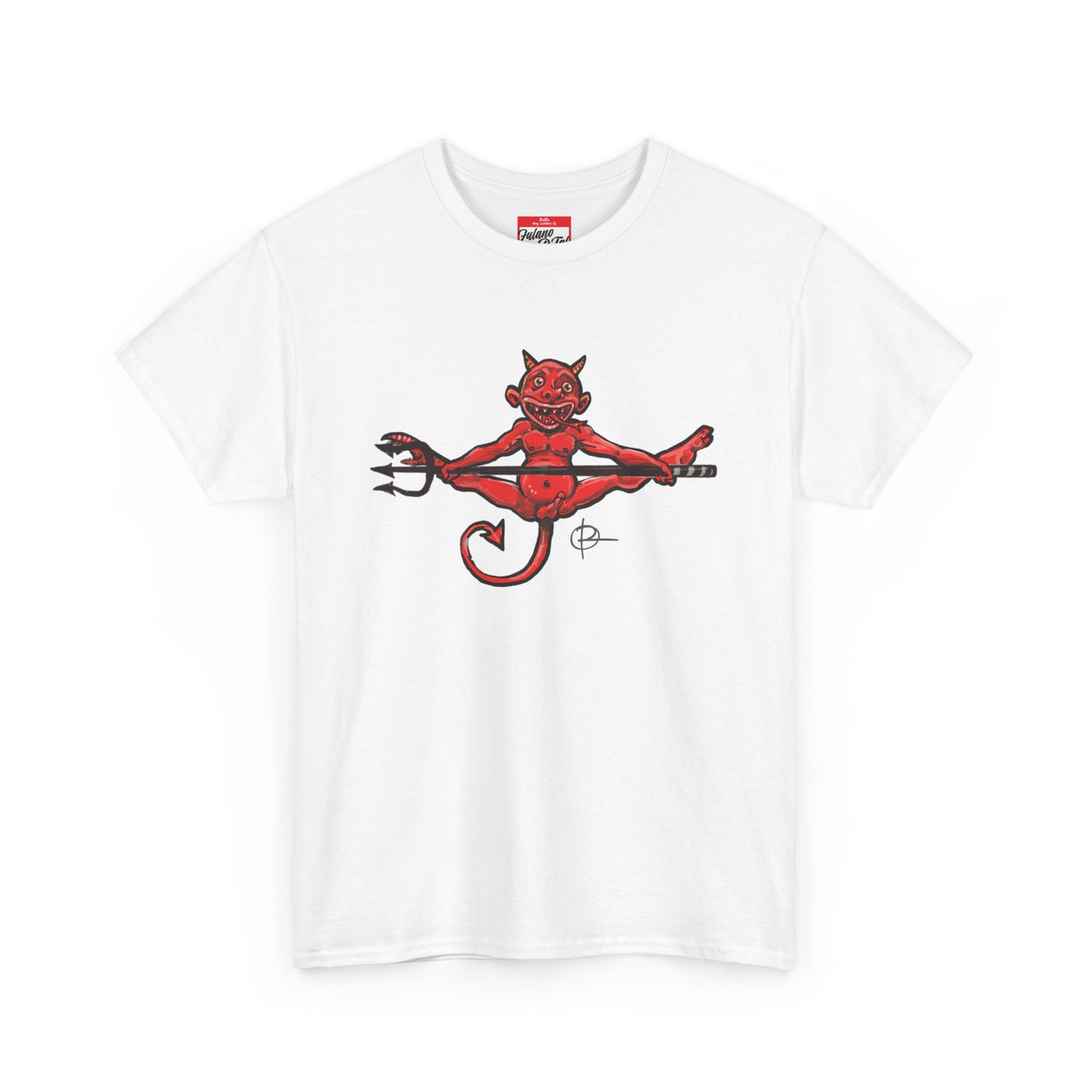Double Sided Raise Hell/ Toe Touch Diablito Cotton Tee