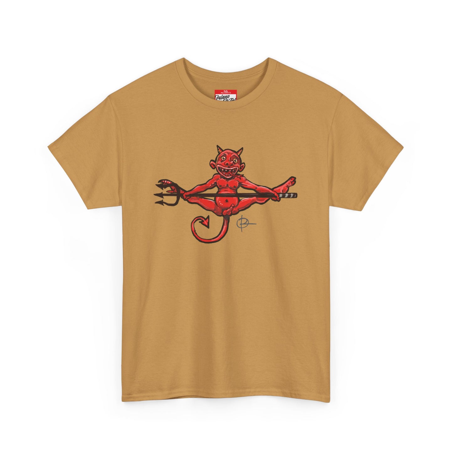 Double Sided Raise Hell/ Toe Touch Diablito Cotton Tee