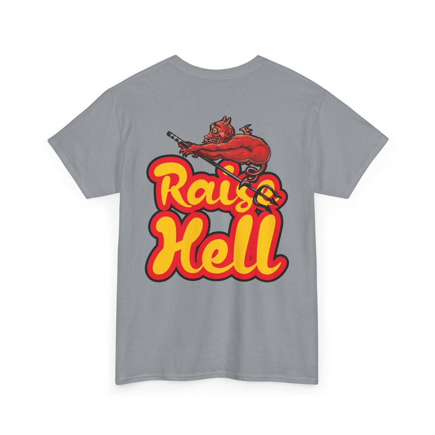 Double Sided Raise Hell/ Toe Touch Diablito Cotton Tee