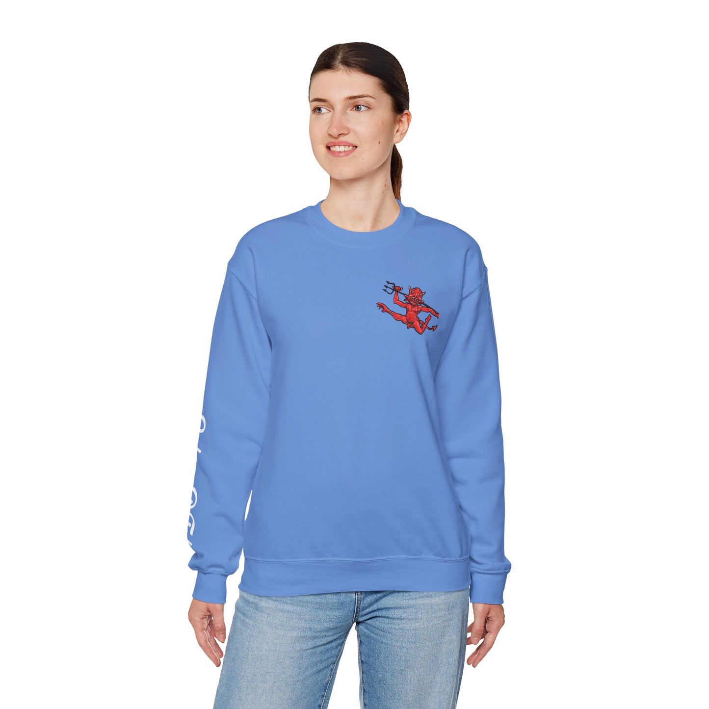 Double sided Contortionist/Herkey Diablito Unisex Sweatshirt
