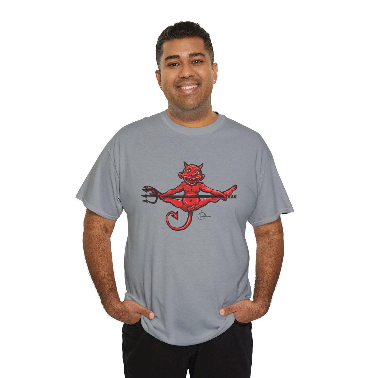 Double Sided Raise Hell/ Toe Touch Diablito Cotton Tee