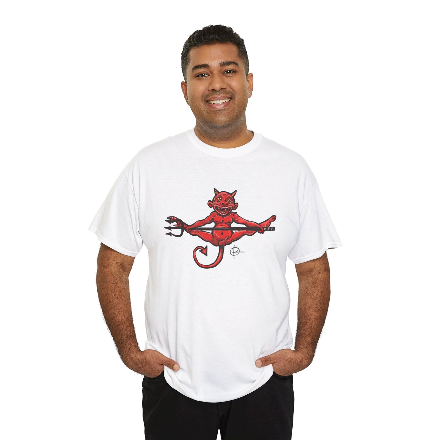 Double Sided Raise Hell/ Toe Touch Diablito Cotton Tee