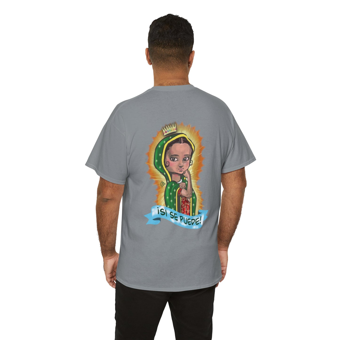 Lupita la Virgencita Double Sided Cotton Tee