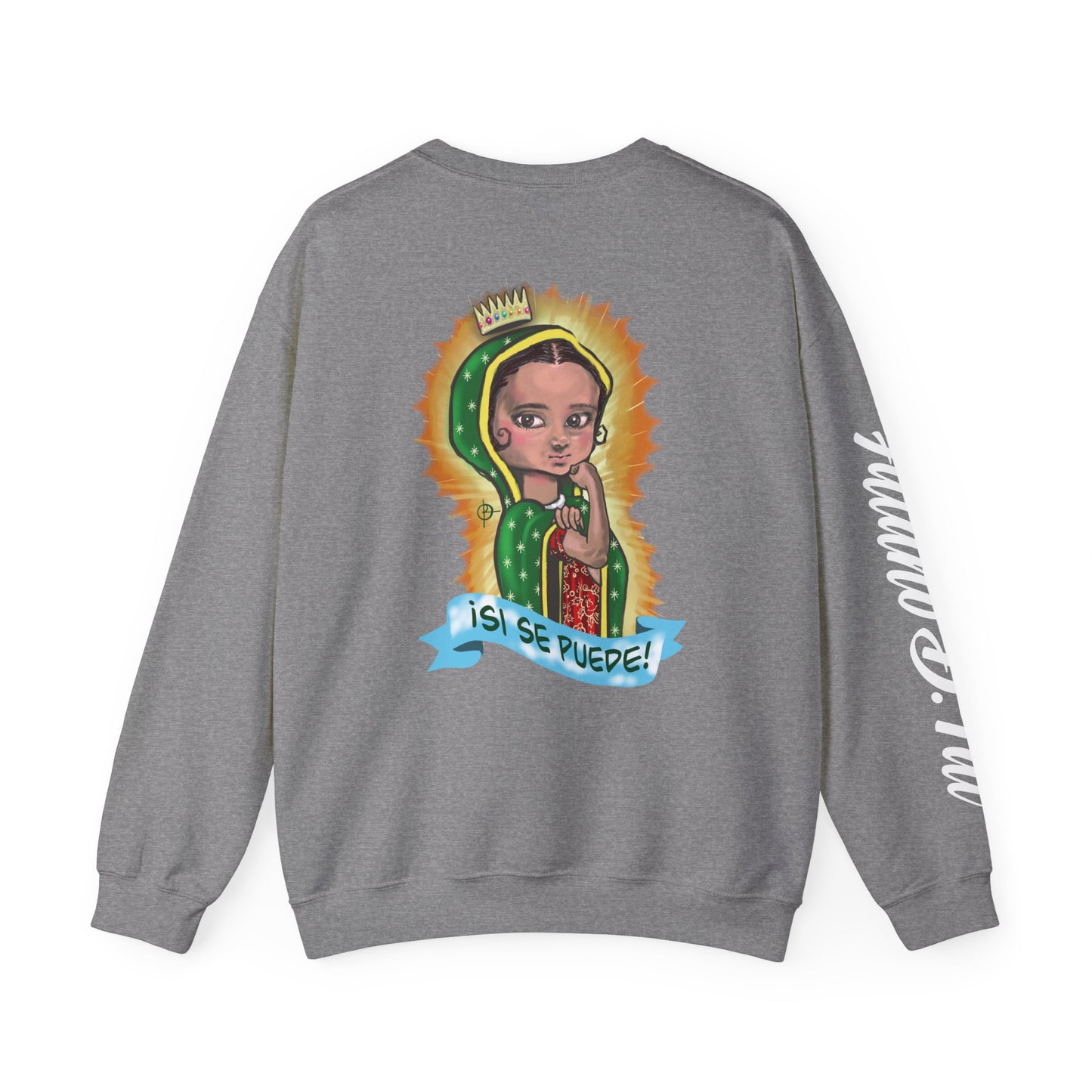 Double Sided Lupita la Virgencita Unisex Sweatshirt