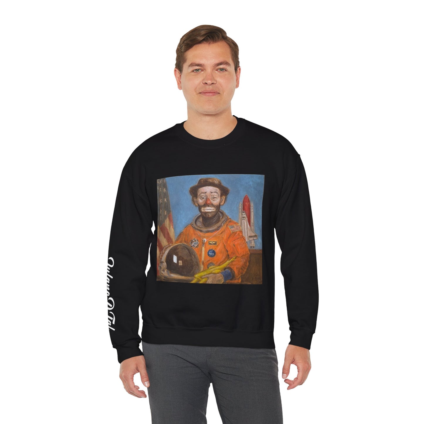 Clown Astronaut Unisex Sweatshirt
