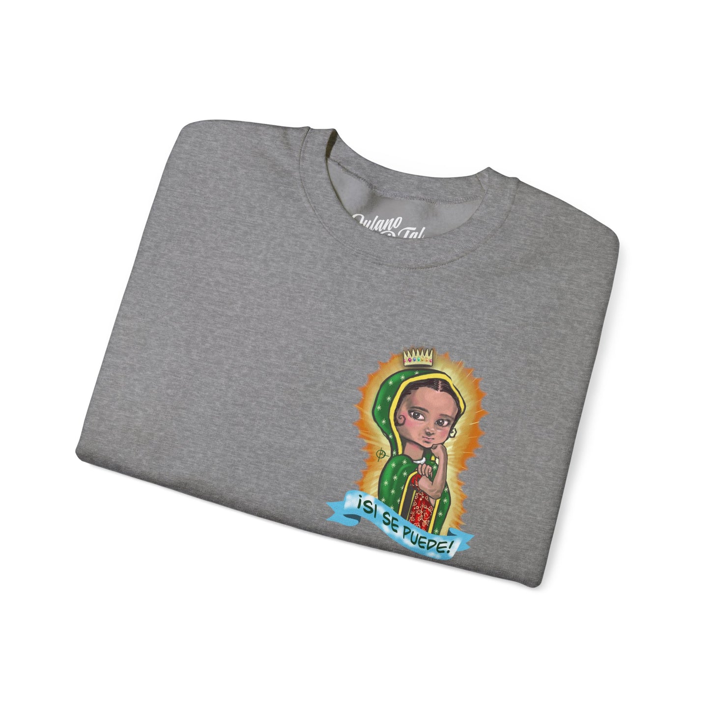 Double Sided Lupita la Virgencita Unisex Sweatshirt