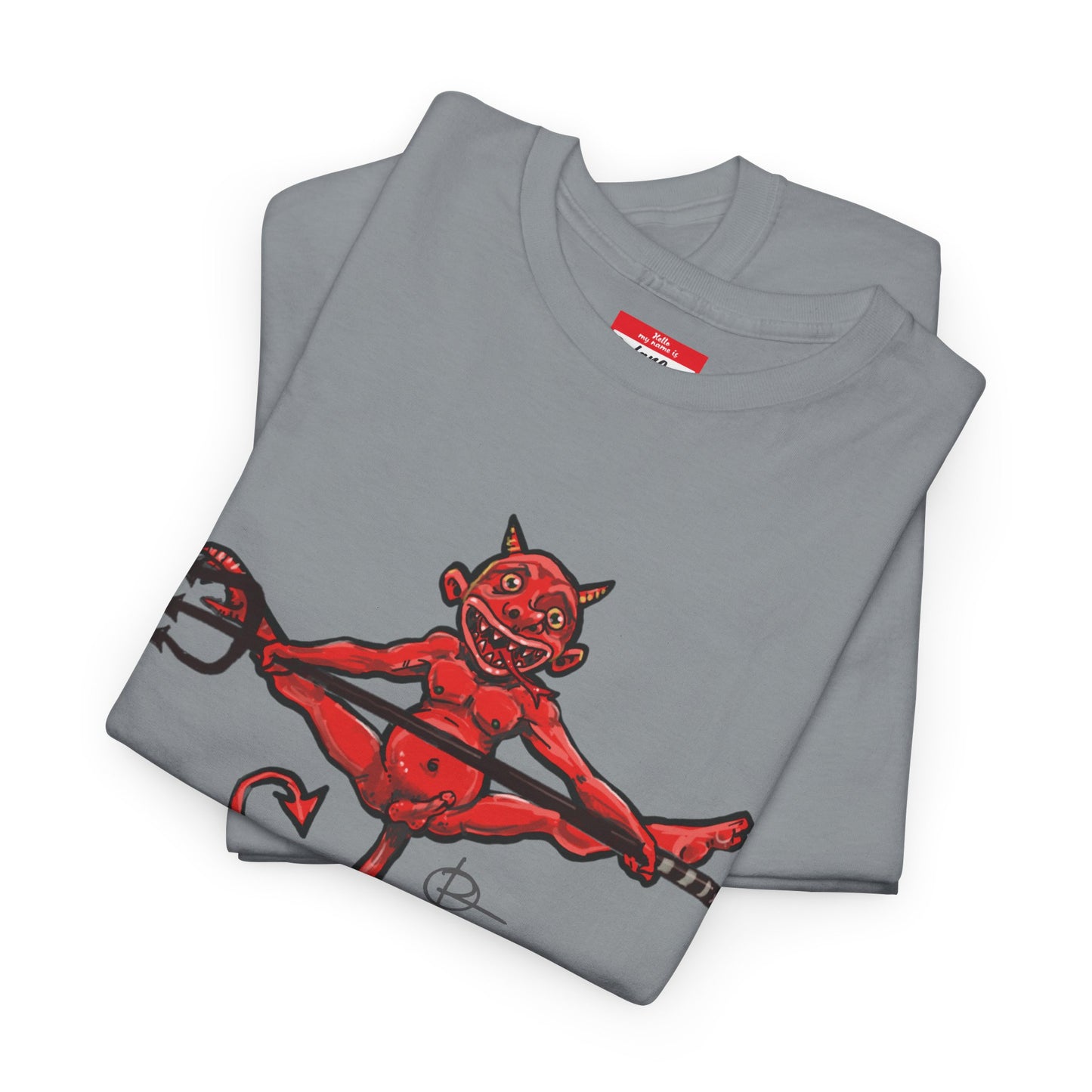 Double Sided Raise Hell/ Toe Touch Diablito Cotton Tee