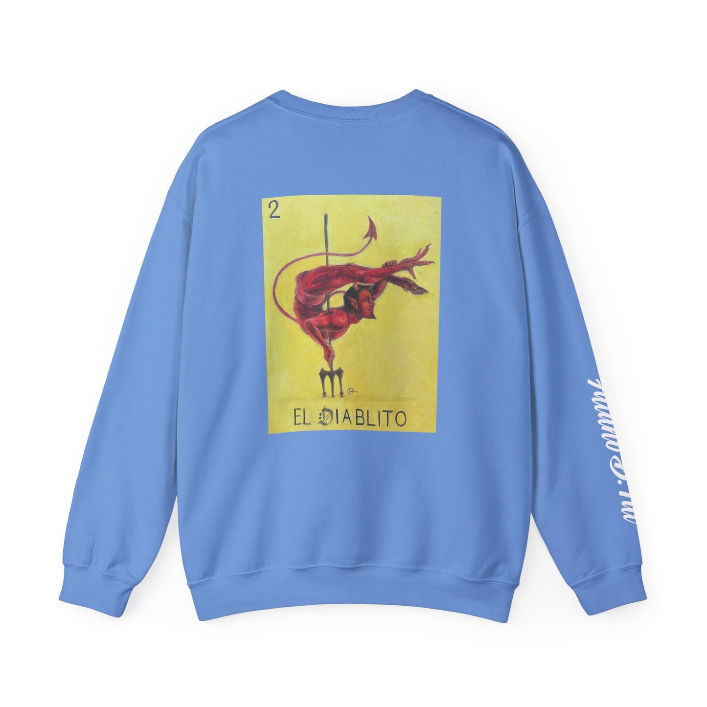 Double sided Contortionist/Herkey Diablito Unisex Sweatshirt