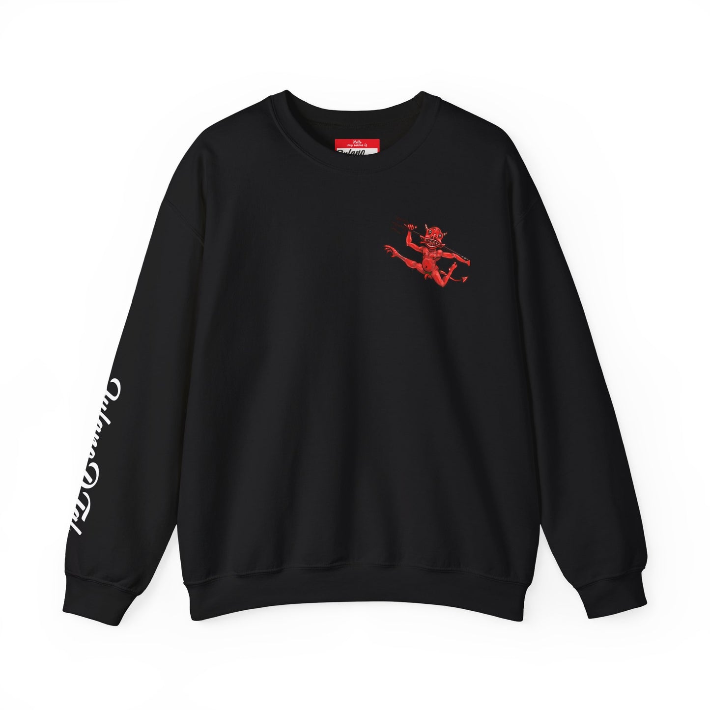 Double sided Contortionist/Herkey Diablito Unisex Sweatshirt