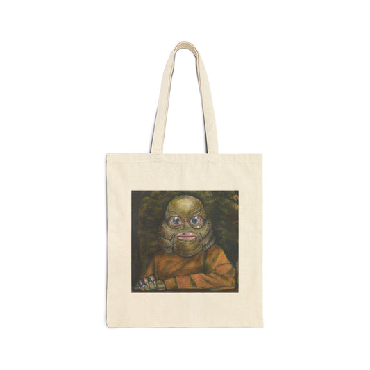 Guppy Canvas Tote Bag