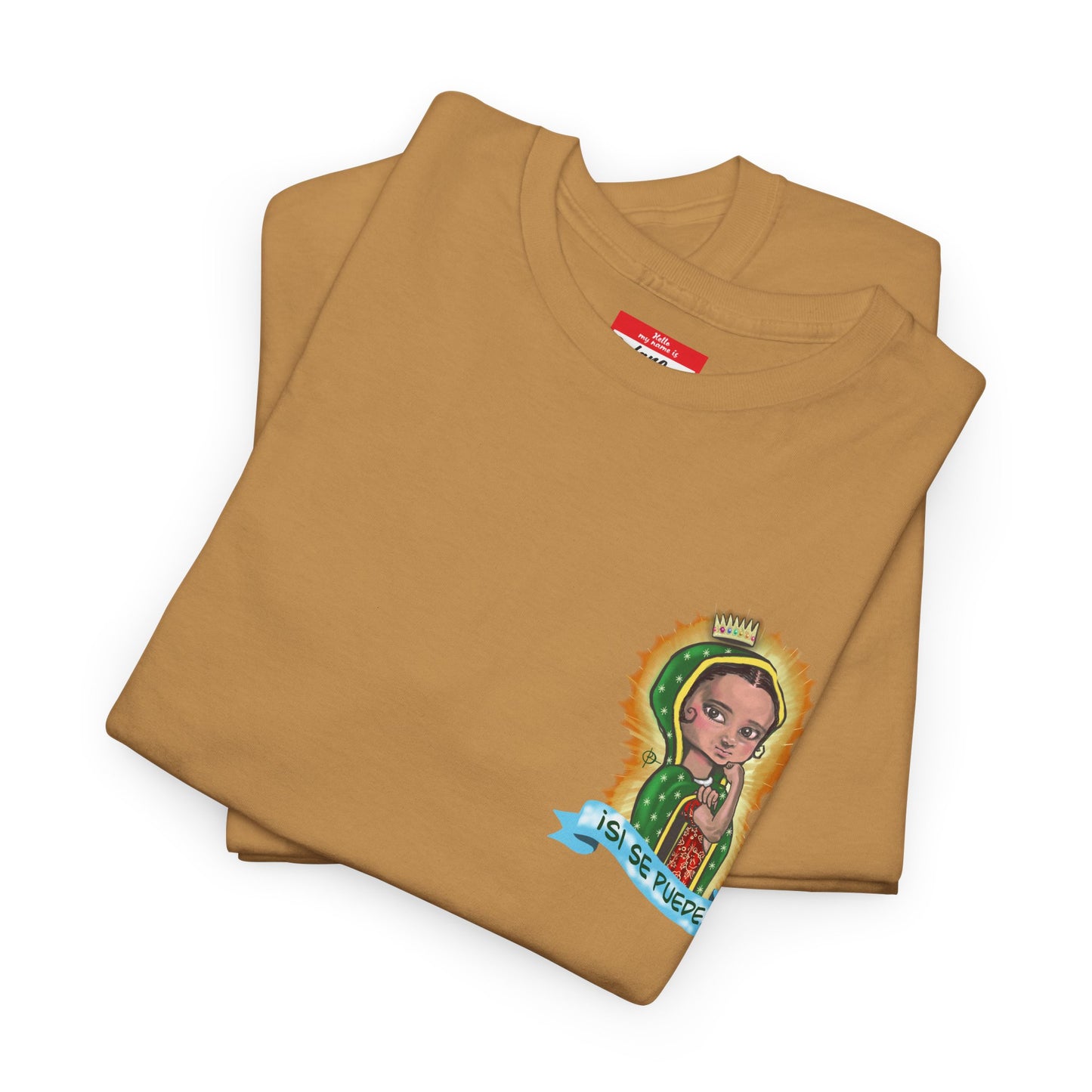 Lupita la Virgencita Double Sided Cotton Tee