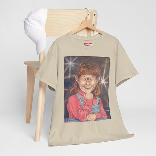 Chloe the Cyclops School Photo Unisex Cotton Tee